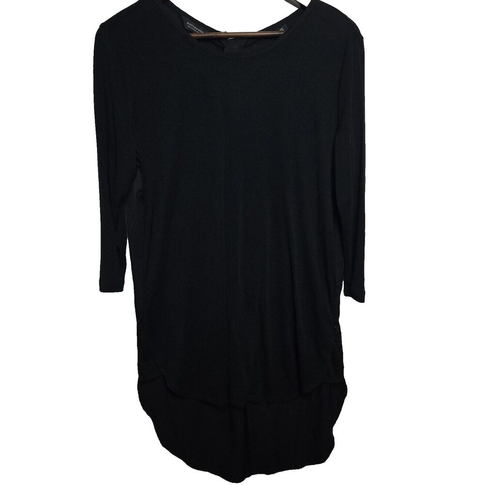 Scotch & Soda Black Tunic Womens Large
